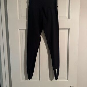 Beyond Yoga Black Stirrup Leggings